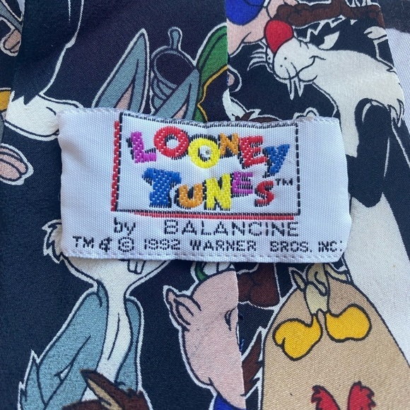 Looney Tunes 100% Silk Vintage Tie - Picture 5 of 6